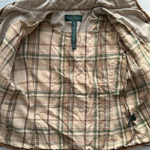 Lauren Jeans Co. Quilted Field Jacket size Small Petite - Picture 3 of 6